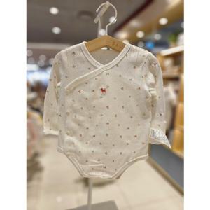 블루독베이비[hu]26.SS봄여름신상 PH)리프플라워배내바디수트 46170-040-04우주복 배내수트 출산선물 슈트