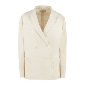 프라다 코튼 더블브레스트 블레이저 P555NS23112LT_F0018