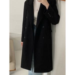 [예쎄](예쎄) 슬림핏 더블버튼 모직 롱코트(S5WCT056A)