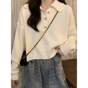 [예쎄](예쎄) 카라넥 솔리드 니트(S6SKN001A)