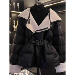 [예쎄](예쎄) 부클카라 벨티드 패딩점퍼(S5WPD017A)