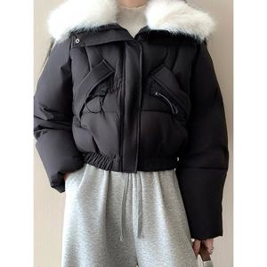 [예쎄](예쎄) 퍼카라 탈부착 숏패딩점퍼(S5WPD013A)