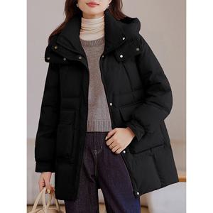 [예쎄](예쎄) 빅포켓 포인트 스트링 하프 패딩점퍼(S5WPD012A)