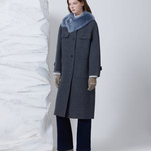 [듀엘]캐시미어 블렌드 발마칸 코트  D254MSG505