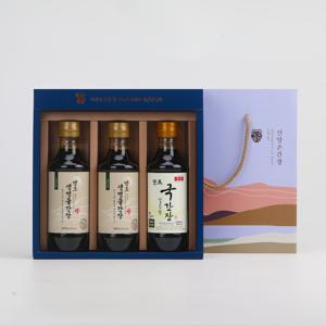[신앙촌] 양조간장 선물세트 명품S 2호
