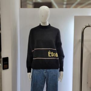 [꼼빠니아]루즈핏 반폴라 도톰 니트 티셔츠 CAEW1 WSL880 450_YS