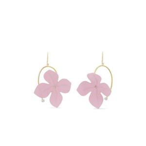 마르니 라인스톤 플라워 펜던트 이어링 ORMV0637A0T2000