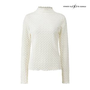 나인식스뉴욕  기모 퍼 폴라 레이스 블라우스 (NPCSH008M0)