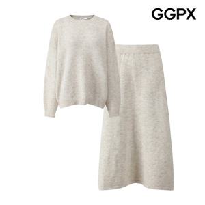 [지지피엑스]글리터 니트 앤 스커트 셋업 GPCST010F