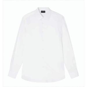 엠포리오 아르마니 긴팔 셔츠 EM001537 AF15074 F0140 White
