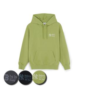 MLB 공용 엠트릿 스몰레터 메가오버핏 후드 티셔츠 (3AHDB0261)