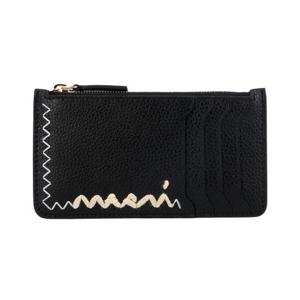 마르니 지갑 PFMO0111U3 P6533 00N99 로고 지퍼 여성카드지갑