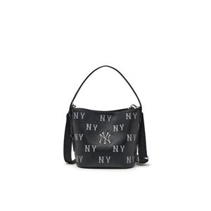 MLB  (3ABMME16N-50BKS) 공용 클래식 모노그램 엠보 버킷백