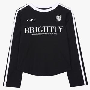 [더데이걸]소매 두줄 슬림티 TGLA26103__IC