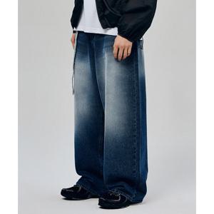 [리플라이퍼키]LA8508 어메이즈 플로우 와이드 데님 (Flash)