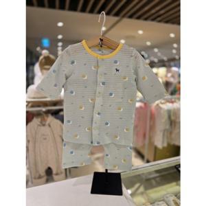 [블루독베이비] 26 SS(그린)큐티달팽이내의(4617005423)출산 백일 돌 신생아 유아 선물 조카 아가옷 말띠 (