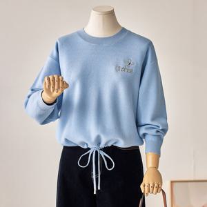 [커스텀에이블] 밑단 시보리 찬스 긴팔니트_T2601KN007A