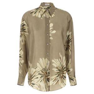 브루넬로 쿠치넬리 블라우스 MQ967RH206C009 Green