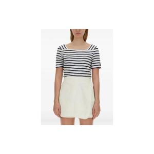 25 FW 세인트제임스 스트라이프 스퀘어 넥 티셔츠  8952NEIGEMARINE TP448868059