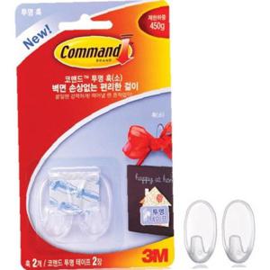 3M 17092 코맨드 투명 훅(소)