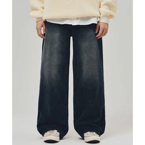 [리플라이퍼키]HT8620 웨어에버 와이드 데님 (Galaxy Black)