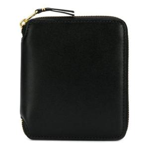 꼼데가르송 블랙 이너 로고 지퍼 SA2100 BLACK