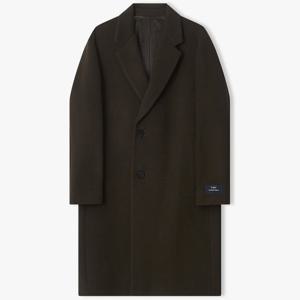 남성 25FW 브라운 캐시미어블랜드 반더블 싱글 코트 LLW21623