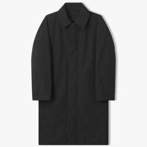 남성 25FW 블랙 세미오버핏 덕다운 발마칸 코트 LLW21650