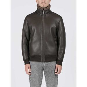 [빠니깔레][본사직영] 피유 레더 빈티지 무스탕 점퍼 M-ICJP61