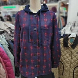 크로커다일레이디 DP01 코듀로이후드셔츠 CLEWBL104