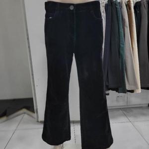 크로커다일레이디 DP01 벨벳와이드데님팬츠 CLEWDP103