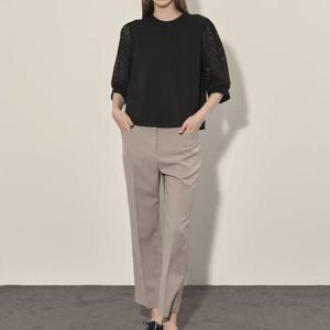 올리비아로렌 DP01 레이스베색 블라우스 VOCNL4F7231