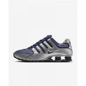 나이키 샥스 NZ 남성 신발 - 미드나이트 네이비메탈릭 실버블랙 378341-402 291878 (378341-402)