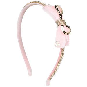 [프랜치켓] 여아키즈겨울헤어밴드 PK 보석 리본 머리띠 Q55DG5051P4