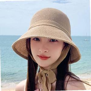 3컬러 데일리 비치모자 우아한 버킷햇