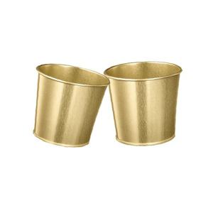 다이다이 화분 미니 황동색 9cm