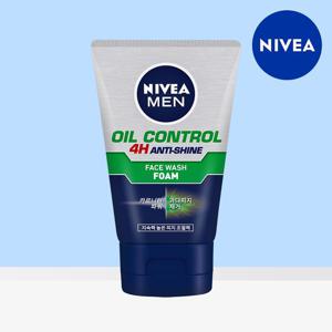 니베아 맨 오일 컨트롤 훼이스 워시 폼 100g 1개