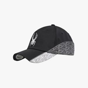 [스파이더] 공용 사이드 레터링 볼캡 SPGFANCA303UBLK