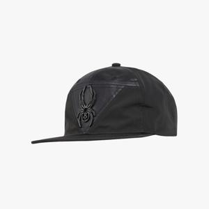 [스파이더] 공용 메탈로고 스냅백 SPGFANCA308UBLK