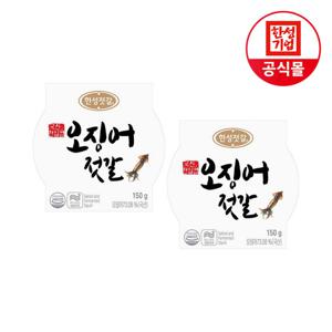 한성기업 한성젓갈 오징어젓갈 150g X 2개