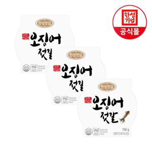 한성기업 한성젓갈 오징어젓갈 150g X 3개