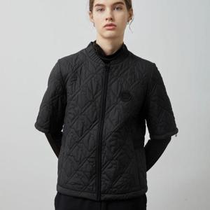 올리비아로렌 HC14 자수 반팔 패딩 점퍼 VVCKA4W9281