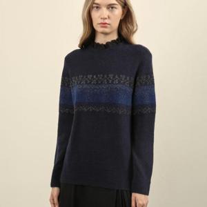 올리비아로렌 HC14 넥 레이스 풀오버 VOCBL4WA211