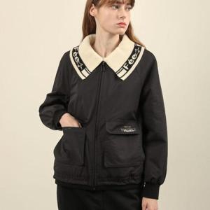 올리비아로렌 HC14 니트 카라 자수 패딩 점퍼 VOCKA4W9231