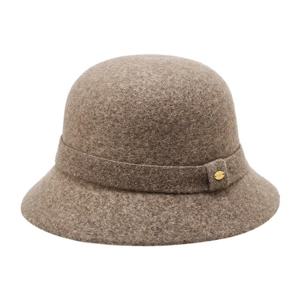 [헤지스]헤지스 베이지 멜란지 울혼방 페도라 HILG4F812I2