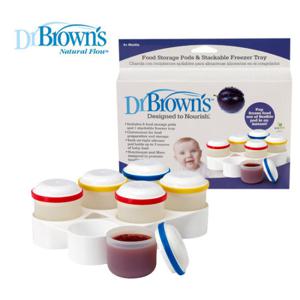 닥터브라운 이유식용기 냉장보관용(실리콘) (신생아,유아,아기)