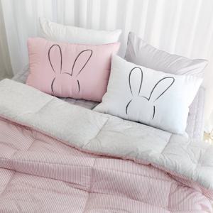 마이하우스 알러지케어 브러쉬래빗 누빔 베개커버4060/5070