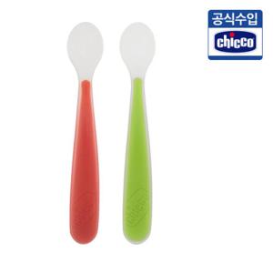 [공식수입원]치코 1단계 소프트실리콘스푼-그린
