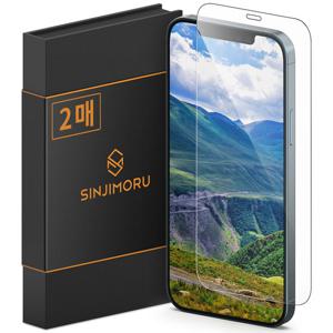 아이폰12 / 12 프로 2.5D 강화유리 액정보호필름(2매)