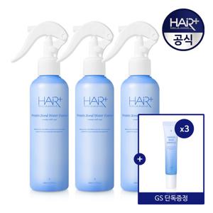 헤어플러스 단백질본드 헤어 워터 에센스 200ml 3개(+앰플15ml 3개증정) / 노워시 트리트먼트 헤어미스트